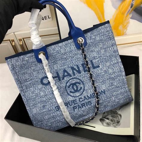 chanel large shopping bag replica|chanel bags best copies.